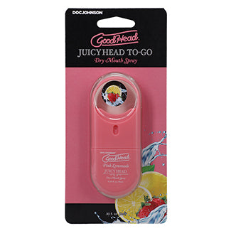 GoodHead Juicy Head Dry Mouth Spray To Go-Strawberry 0.30oz