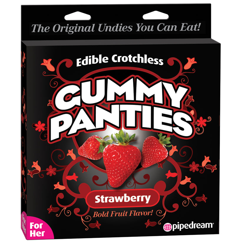 Edible Crotchless Undies Strawberry