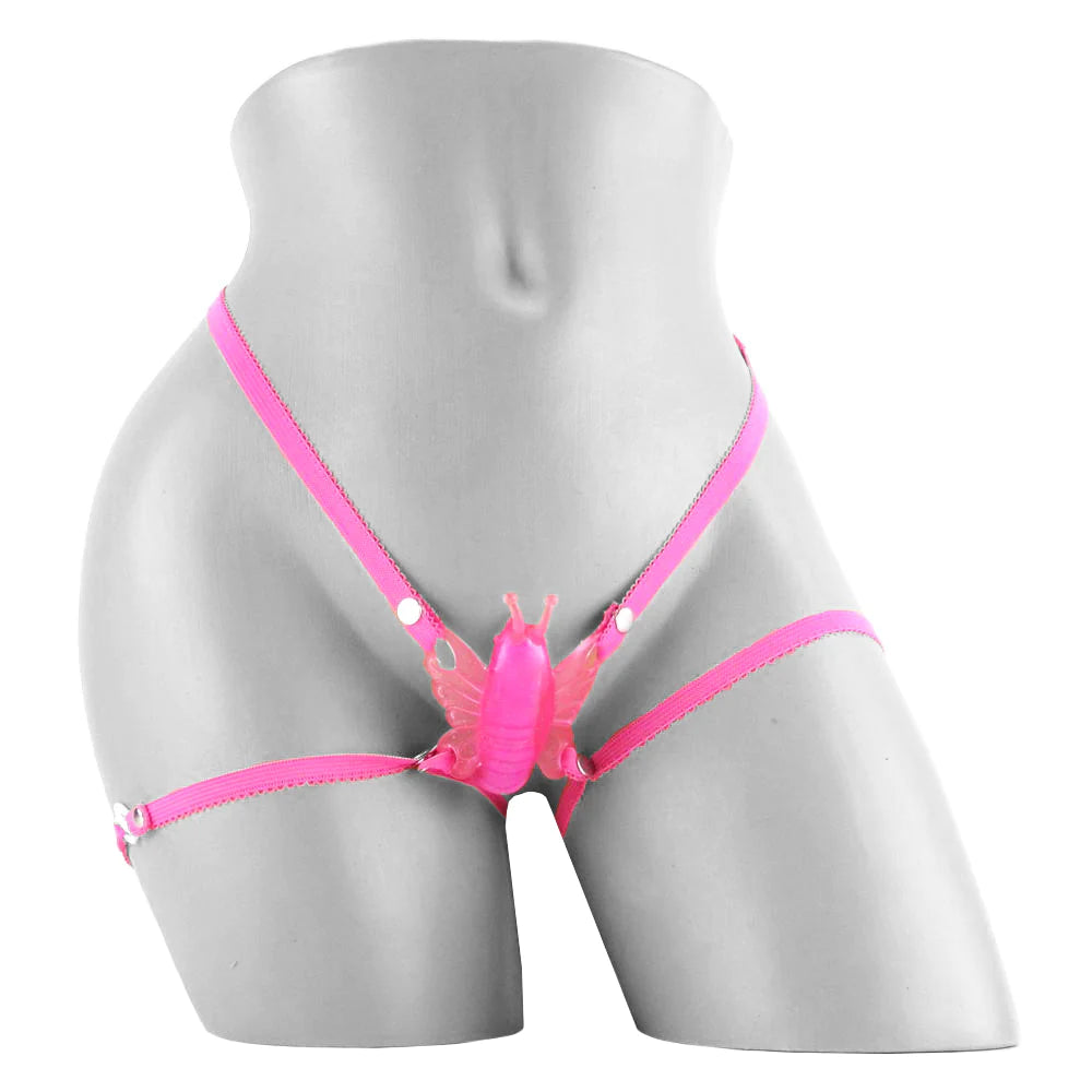 Micro Wireless Venus Butterfly Wearable Vibe in Pink