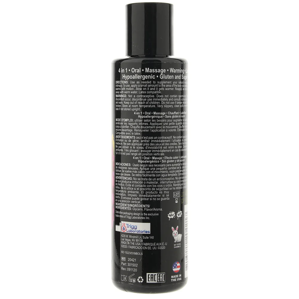 Fun Flavors Warming Lube 3oz/89ml in Passion Punch