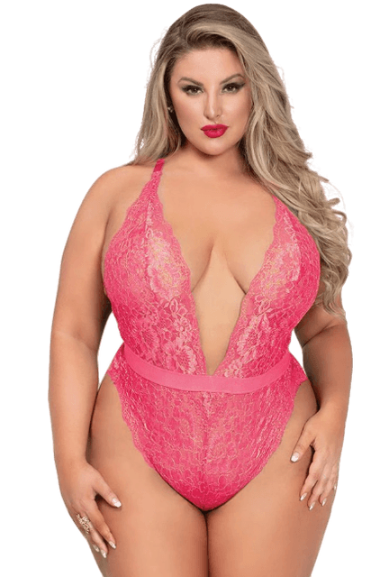 Are You Teddy for Love Pink Teddy