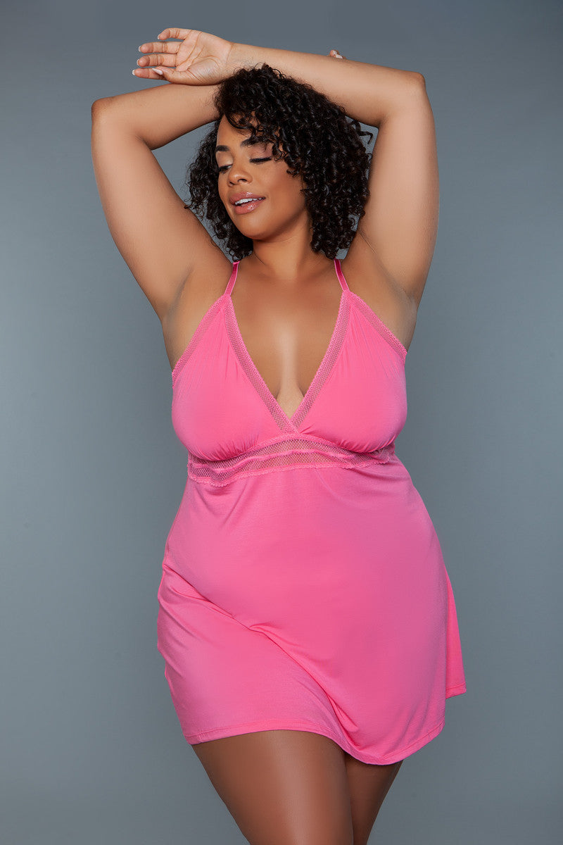 Hailee Babydoll Coral