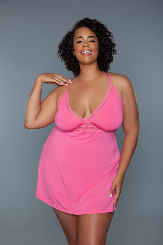 Hailee Babydoll Coral