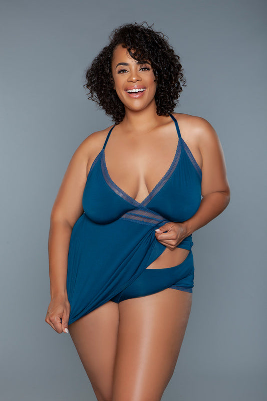 Piper Cami Set Deep Royal