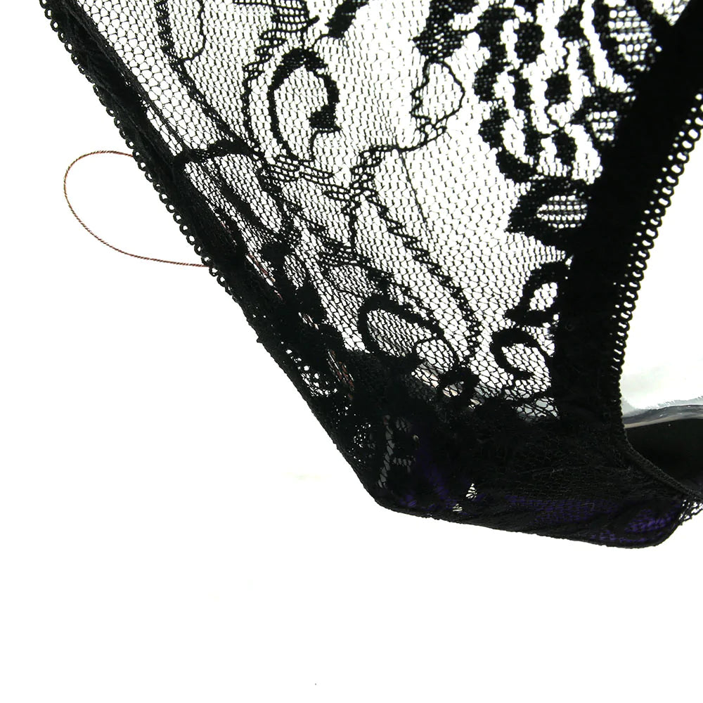 Nü Sensuelle Remote Pleasure Panty in Purple
