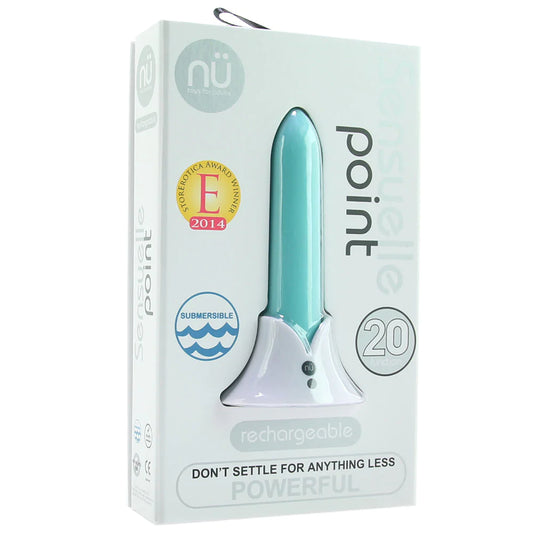 Nü Sensuelle Point Bullet Vibe in Teal