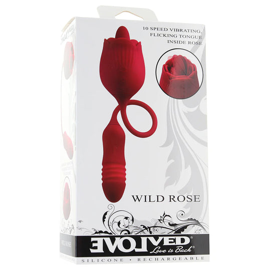 Wild Rose Dual Stimulator Evolved Novelties