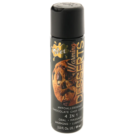 Warming Desserts Lube 3oz/89ml in Chocolate Chip Cookie