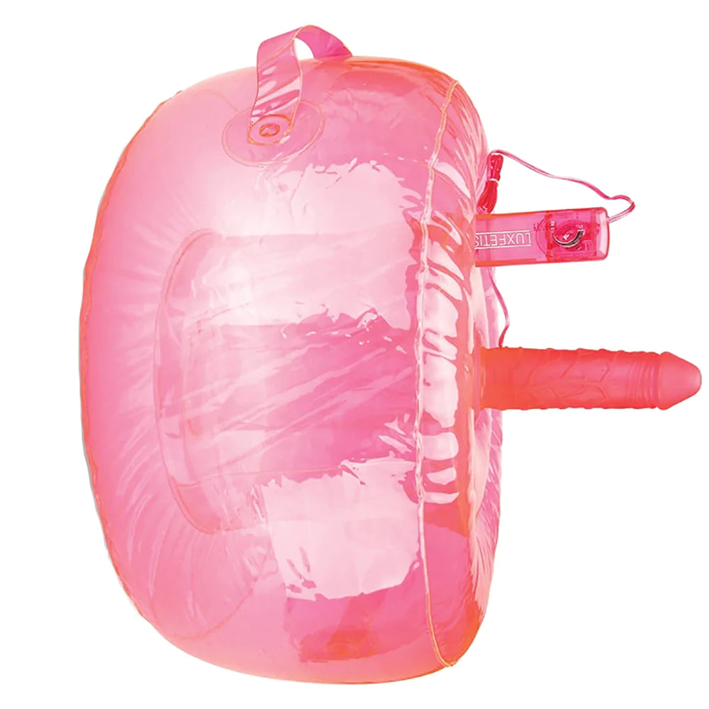 Inflatable Sex Chair with Vibrating Dildo MahoganyFantasies Inflatable Sex Chair with Vibrating Dildo MahoganyFantasies